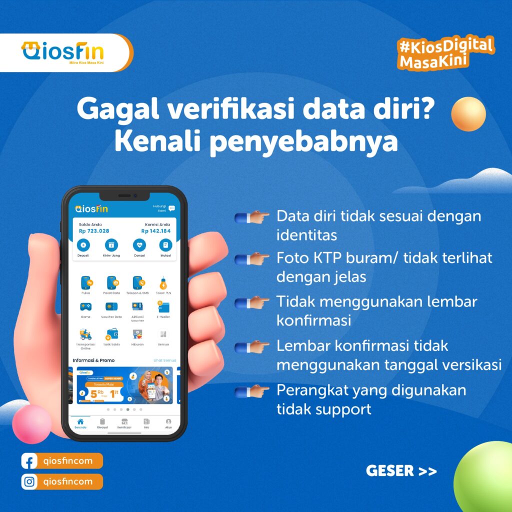 Cara verifikasi Data Diri