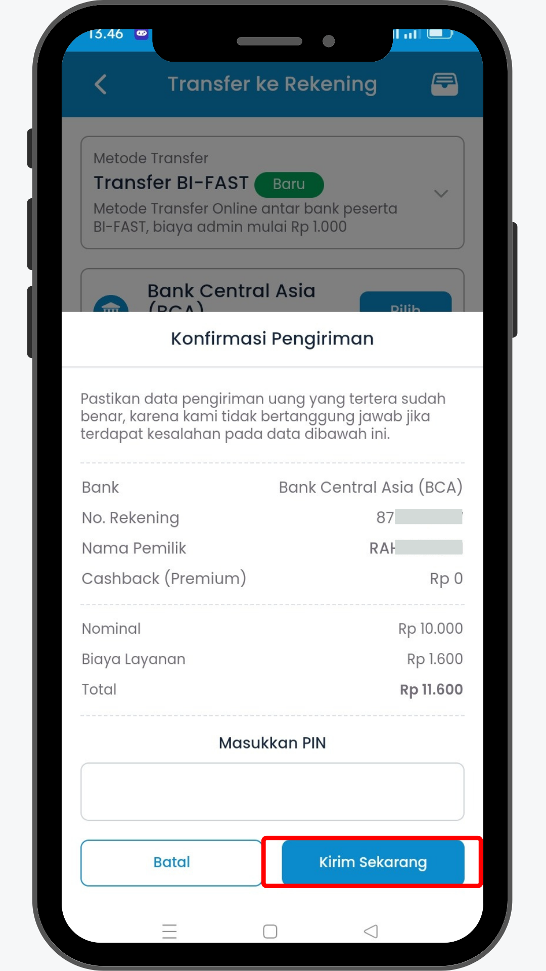 9 Cara Transfer ke Rekening Pakai BI-FAST di Qiosfin!