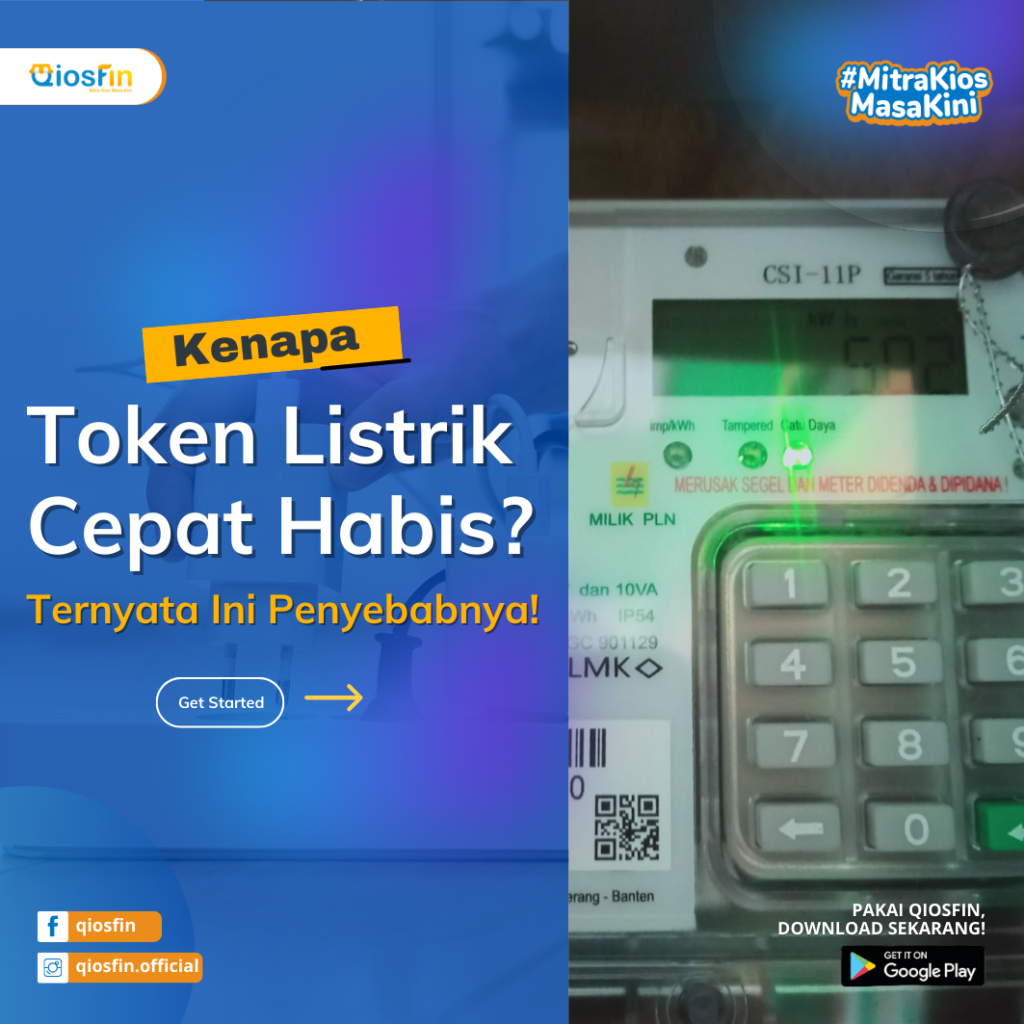 Token listrik cepat habis