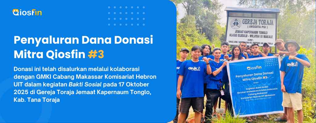 Qiosfin Bersama GMKI Makassar Wujudkan Kepedulian Sosial Melalui Bantuan Kursi untuk Gereja di Tana Toraja